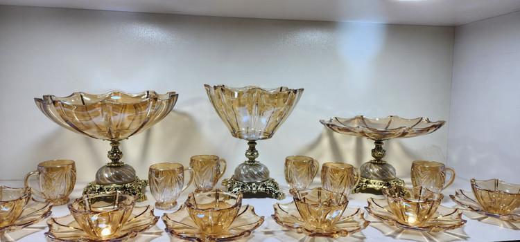 سرویس پذیرایی کریستال 21 پارچه LUXURY رویال