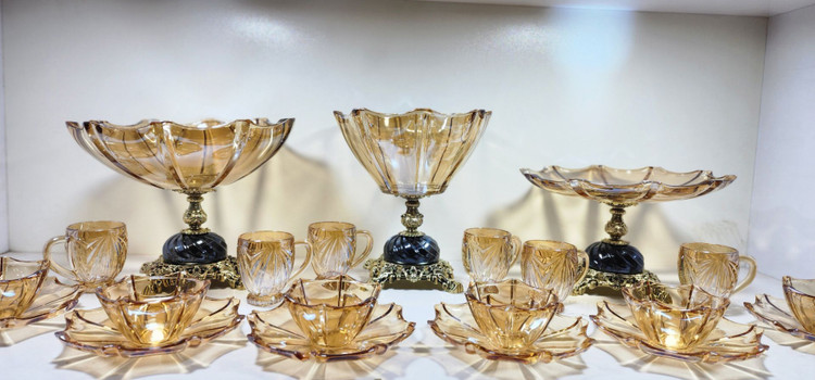 سرویس پذیرایی کریستال 21 پارچه LUXURY رویال