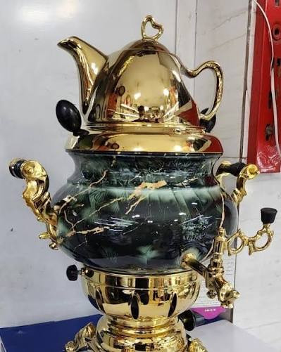 سماور سبحان سه کاره طرح سنگی