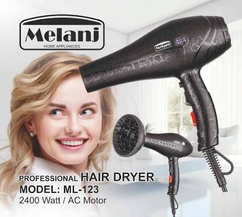 سشوار حرفه ای برند ملانژ مدل ML-123